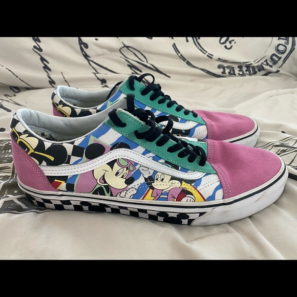 Vans x Disney Old Skool 80s Mickey Mouse Sneakers Limited Edition - Picture 10 of 10